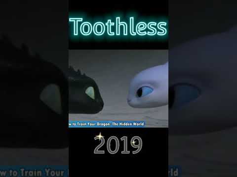 Evolution of Toothless|Bad Romance #Shorts #Evolution #toothless