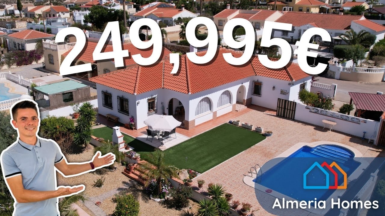 RESERVED! Property for sale in Almeria | 3 bedroom villa in Arboleas | Villa Parrot - AH13708