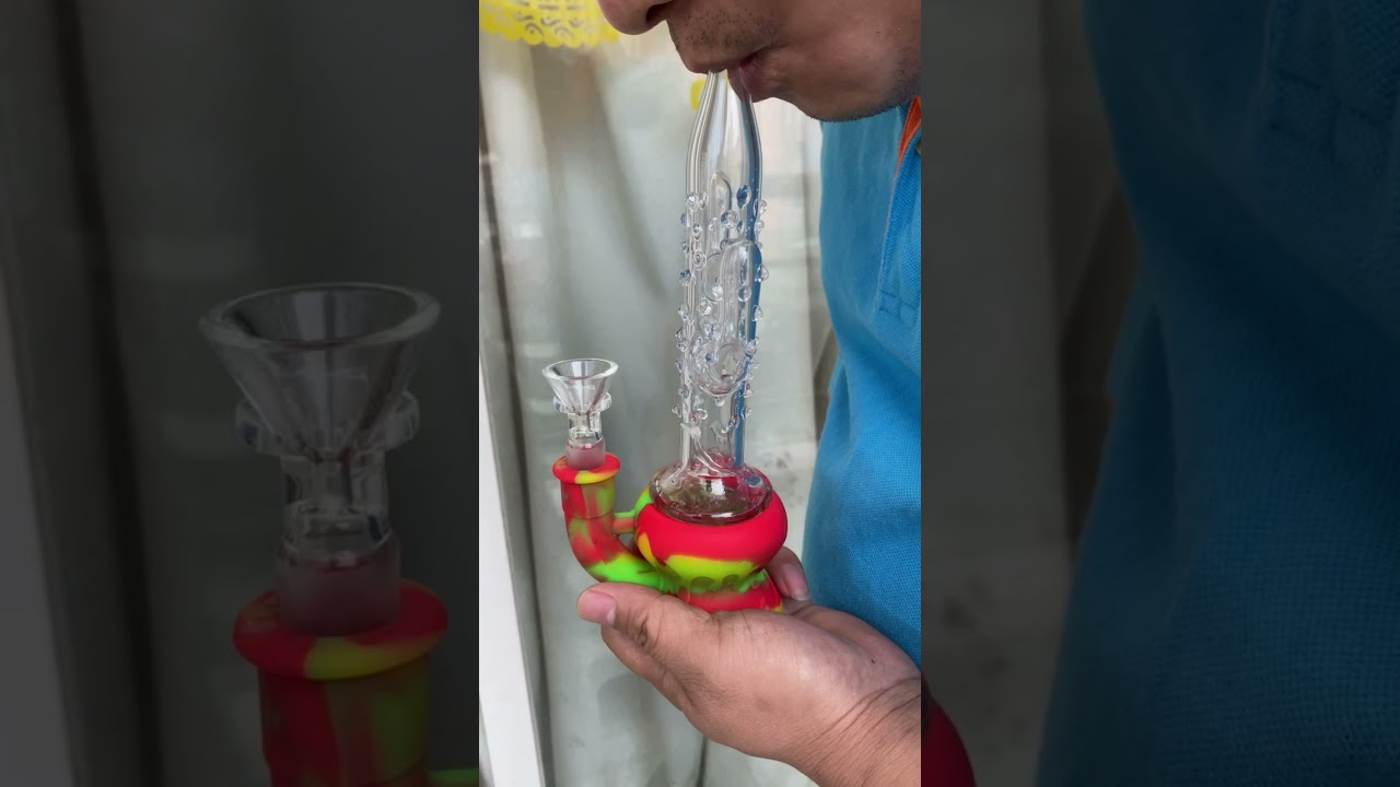 Cactus smoking water pipe