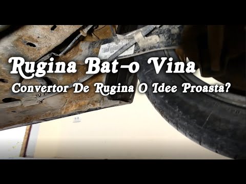 Video: Rugina poate distruge o mașină?