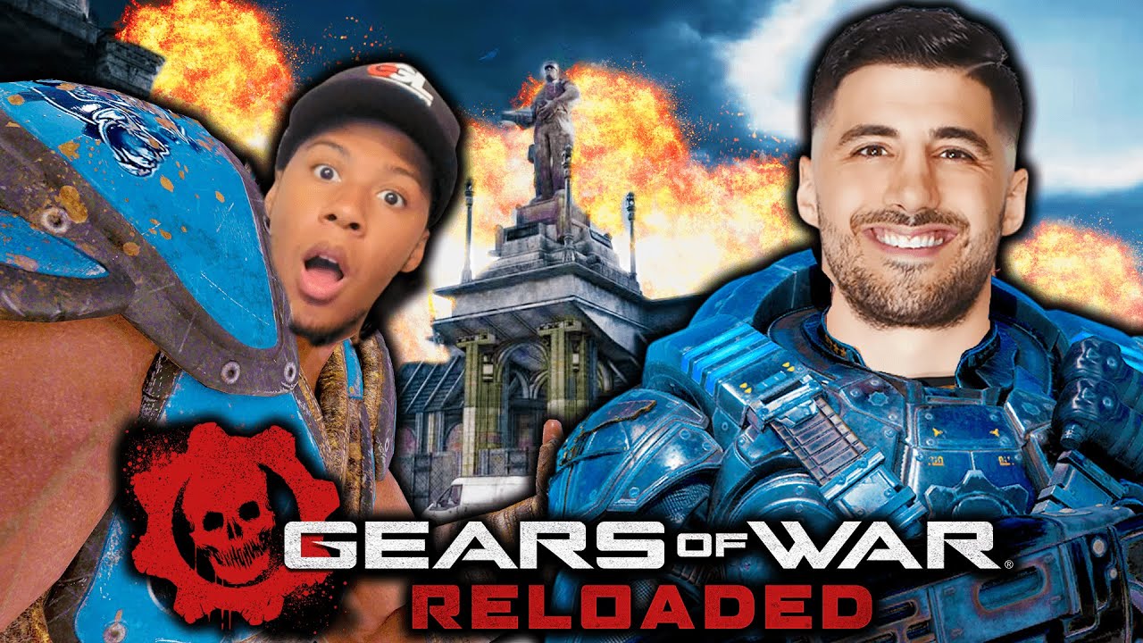 So I Played Gears Of War Reloaded With NICKMERCS (BOTH POVs)... *𝗠𝗨𝗦𝗧 𝗪𝗔𝗧𝗖𝗛*