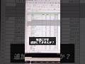 Excelの行追加はこれで一瞬 #エクセル関数 #エクセル #excel #仕事効率化 #事務職