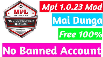 😱😱Mpl 1.0.25 Mod Free 😍😍No Banned Account 😱😱