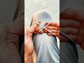 Genius Knotting Idea 💯✅ || #ytshorts #camping #outdoors #lifestyle #knotskill