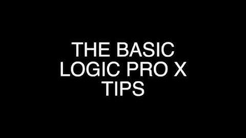 HOW TO ALIGN REGIONS ON LOGIC PRO X