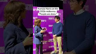 Kamala Harris on what she's seeing on the ground in the 2026 midterms.