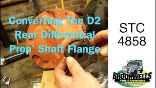 STC4858 Differential Pinion Flange fitting plus extra info about the square and round flanges