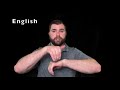 School Subjects in ASL (A-K) Part 1