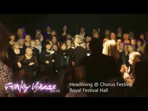 Funky Voices Headling at South Bank Chorus Festival - Royal Festival Hall