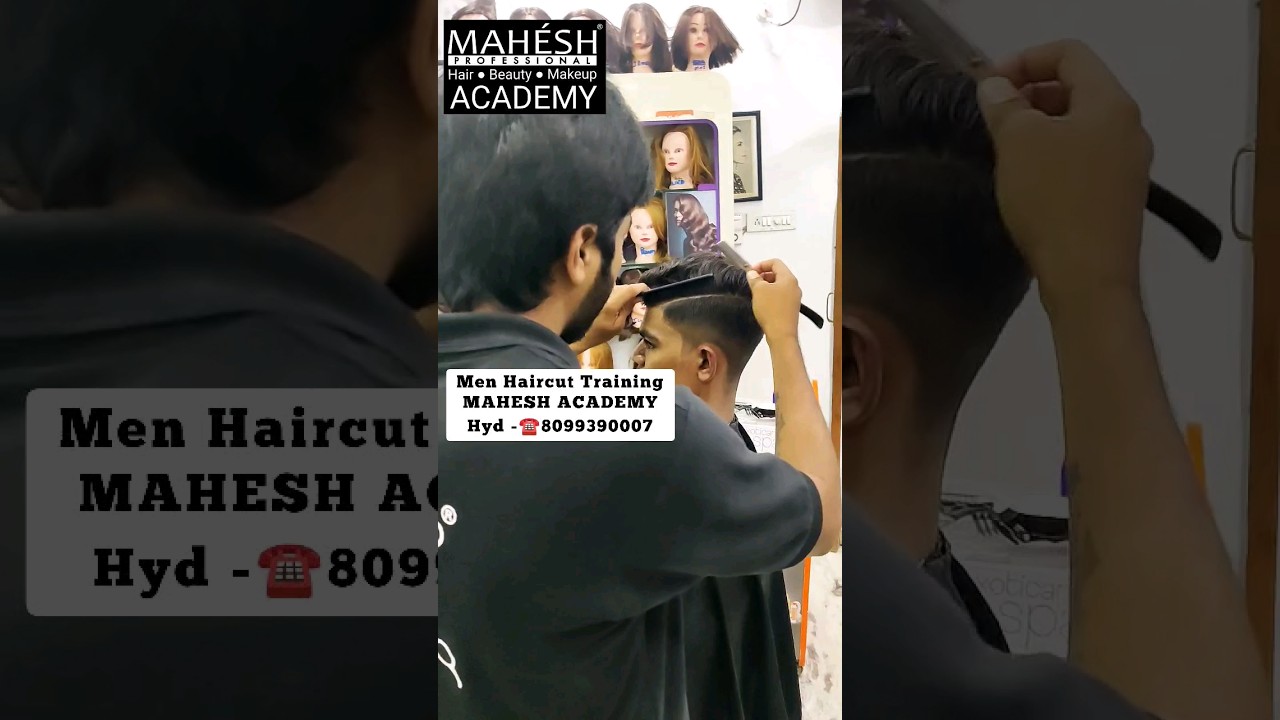Men Hair Cutting Training Hyderabad ☎️8099390007