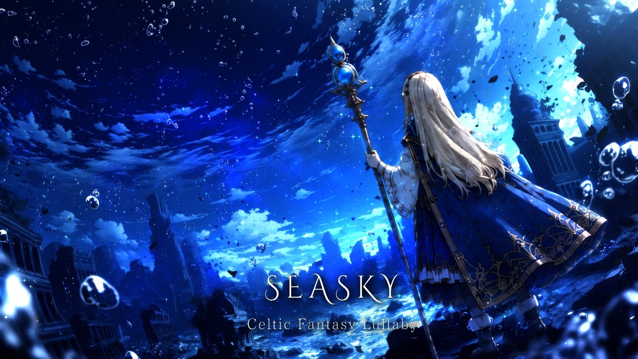 The Lost City Where Sea and Sky Meet | Serene Celtic Fantasy Sleep