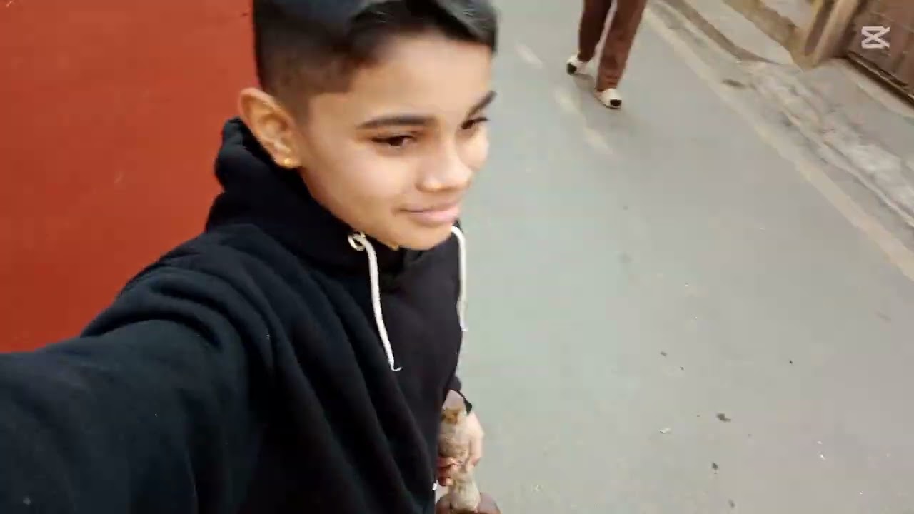 Playing cricket with my friend and giving my hotel tour 😊😎