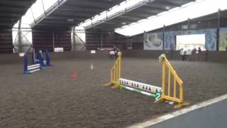 Savannah Bush show jumping at RDA meeting