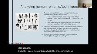 Identifying individuals by human remains