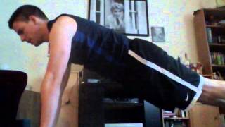 90 second plank hold!