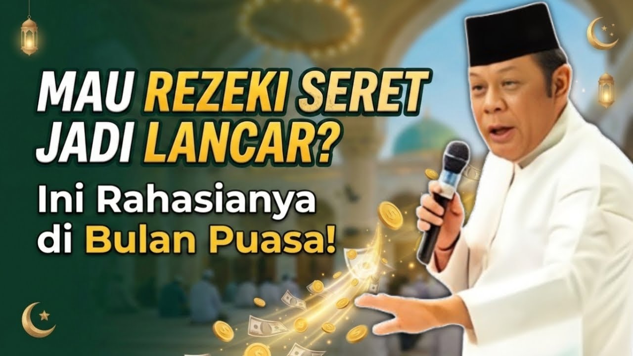Rahasia Rezeki Mengalir Deras Lewat Jalur Puasa & Sedekah — KH Zainuddin MZ