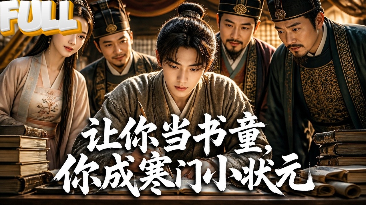 【完结】穿越成八岁书童他不认命,靠写话本搞钱养全家!当众即兴作诗被奉为神童!