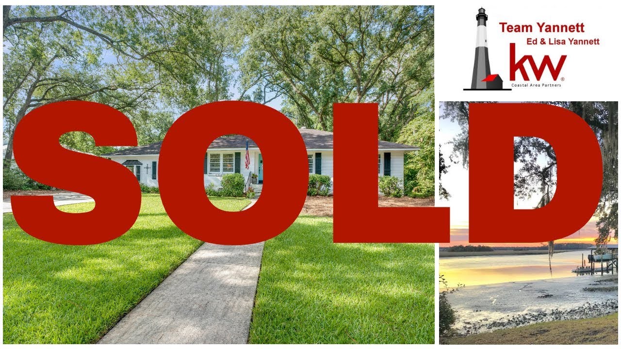 SOLD! Beautiful Isle of Hope Home! YouTube