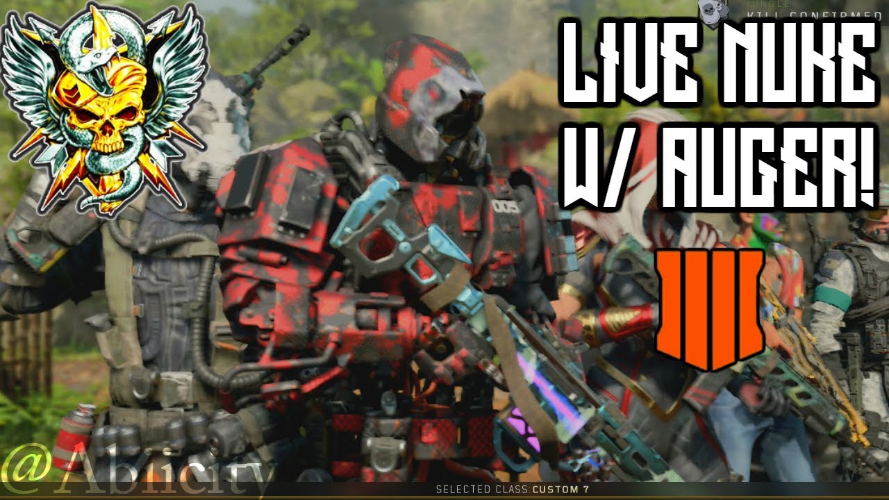 Popping Skulls on Jungle 😎 | Overpowered Auger Dmr Best Class Setup (COD BO4) - Black Ops 4 Year 2