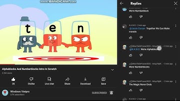 [1st Most Viewed Video] Alphablocks And Numberblocks Crossover Intro (Comment Edition^1)