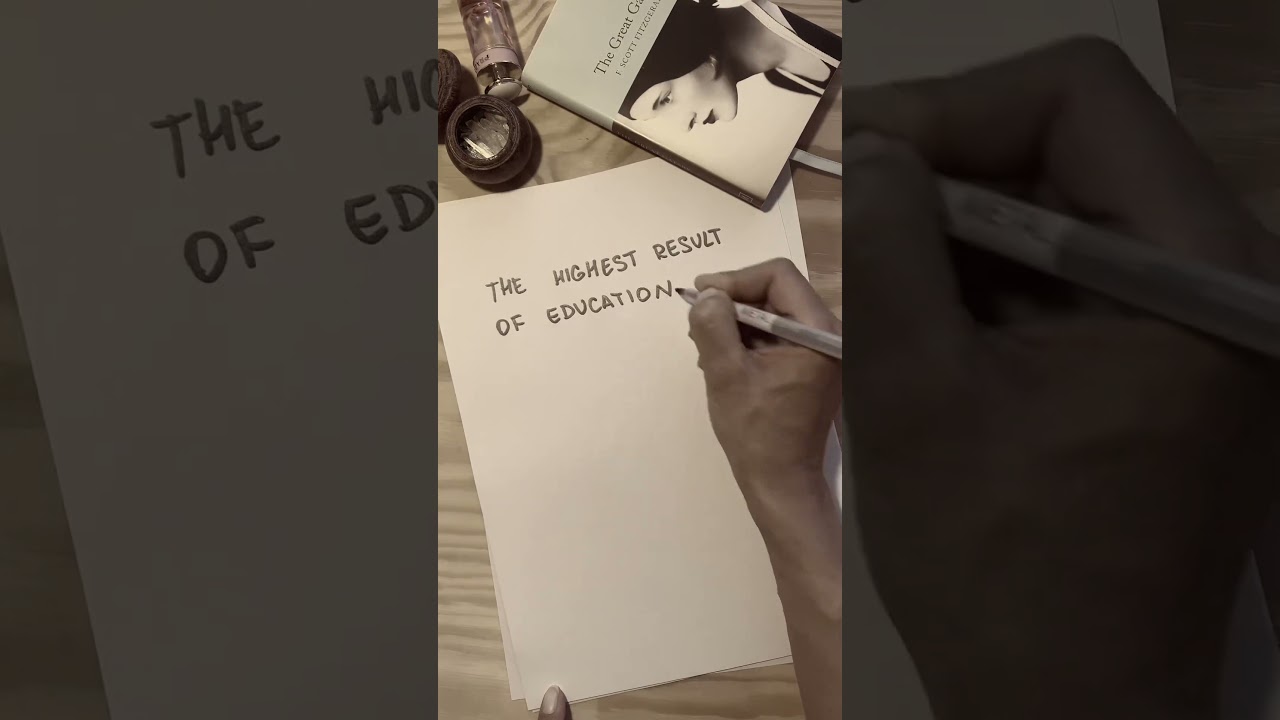 The highest result of education 