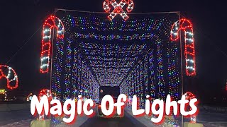 Magic Of Lights Drive Thru Castrol Raceway Nisku Alberta, Canada