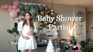 Baby Shower Partisi / Eğlenceli Oyunlar Oynadık - Zorlu Hamileliğe Rağmen Parti Yapabildim