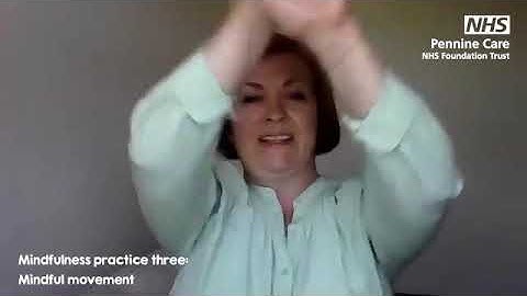 Mindfulness practice 3: Mindful movement