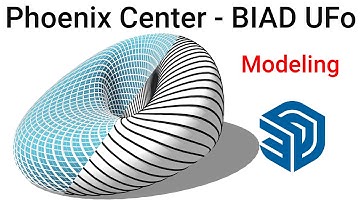 Model Complex Architectural Forms in SketchUp | Phoenix Center - Biad UFO