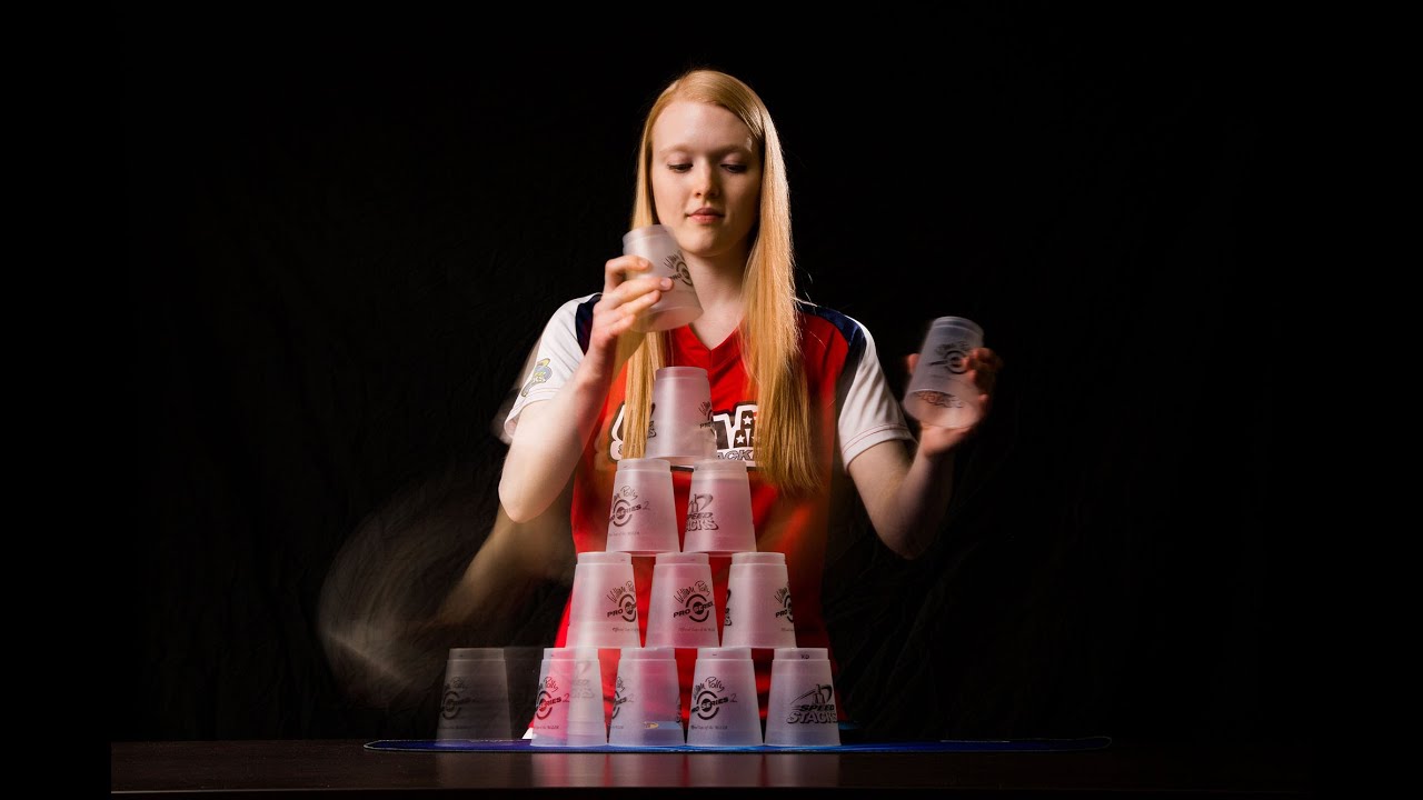 How to Cup Stacking with Kailey Diedrick YouTube