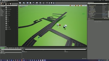 Streaming Open Street Map data into UE4 v0.2 - Now with ramps
