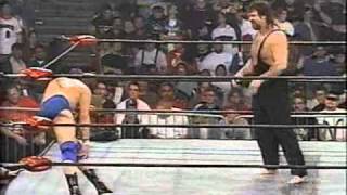Roddy Piper fights imitation Harold Howard in WCW