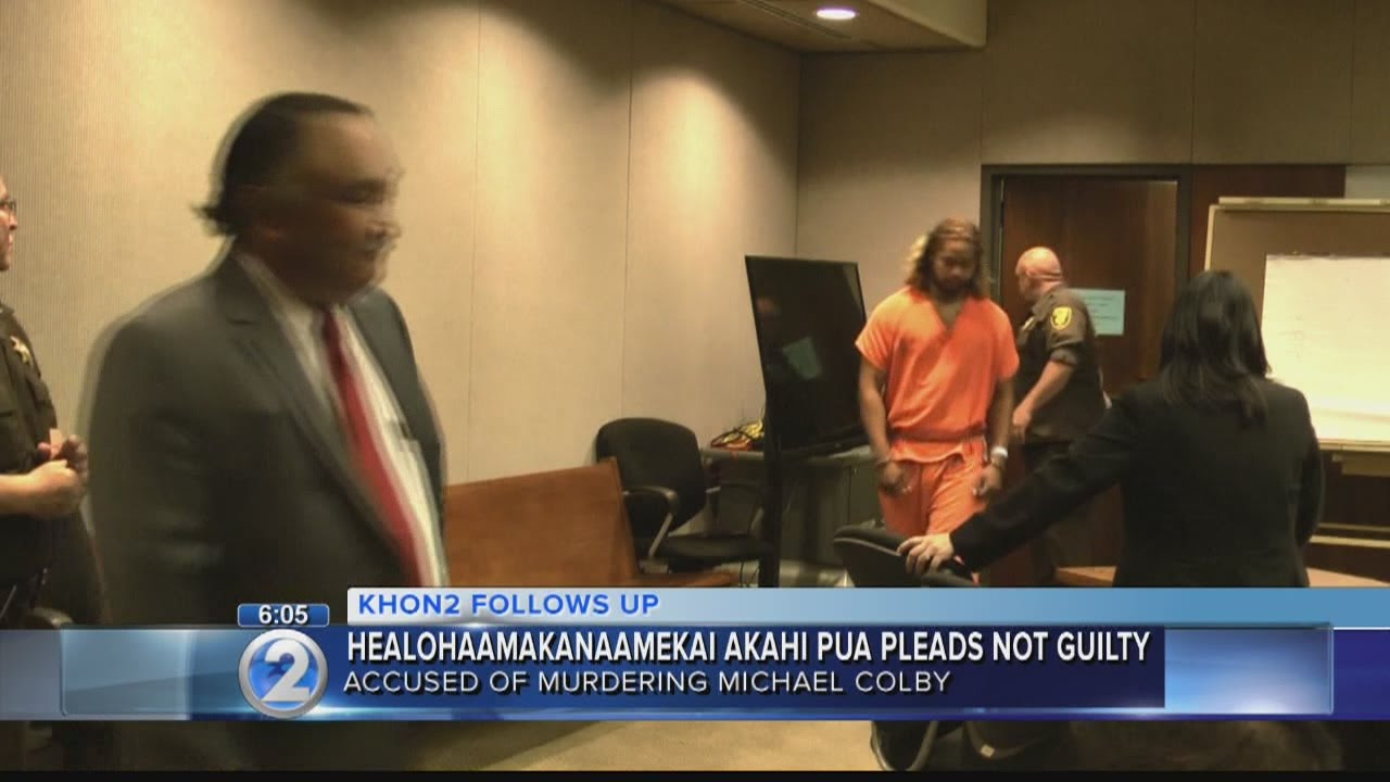 Maui man pleads not guilty to murder after beating death - YouTube