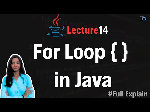 #14 For Loop in Java | How looping works in java in hindi