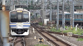 2020/09/22 JR East Yokosuka & Sobu Lines: E217 Series Y-1+Y-103 Set at Shinagawa & Soga