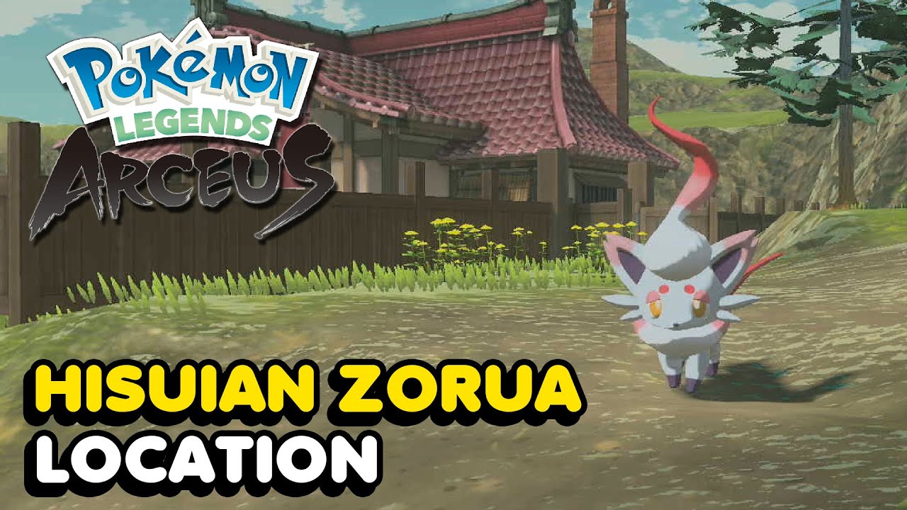 How To Get Zorua In Legends Arceus