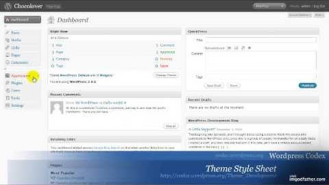 Wordpress Tutorials - Theme Creation Series - Part 2
