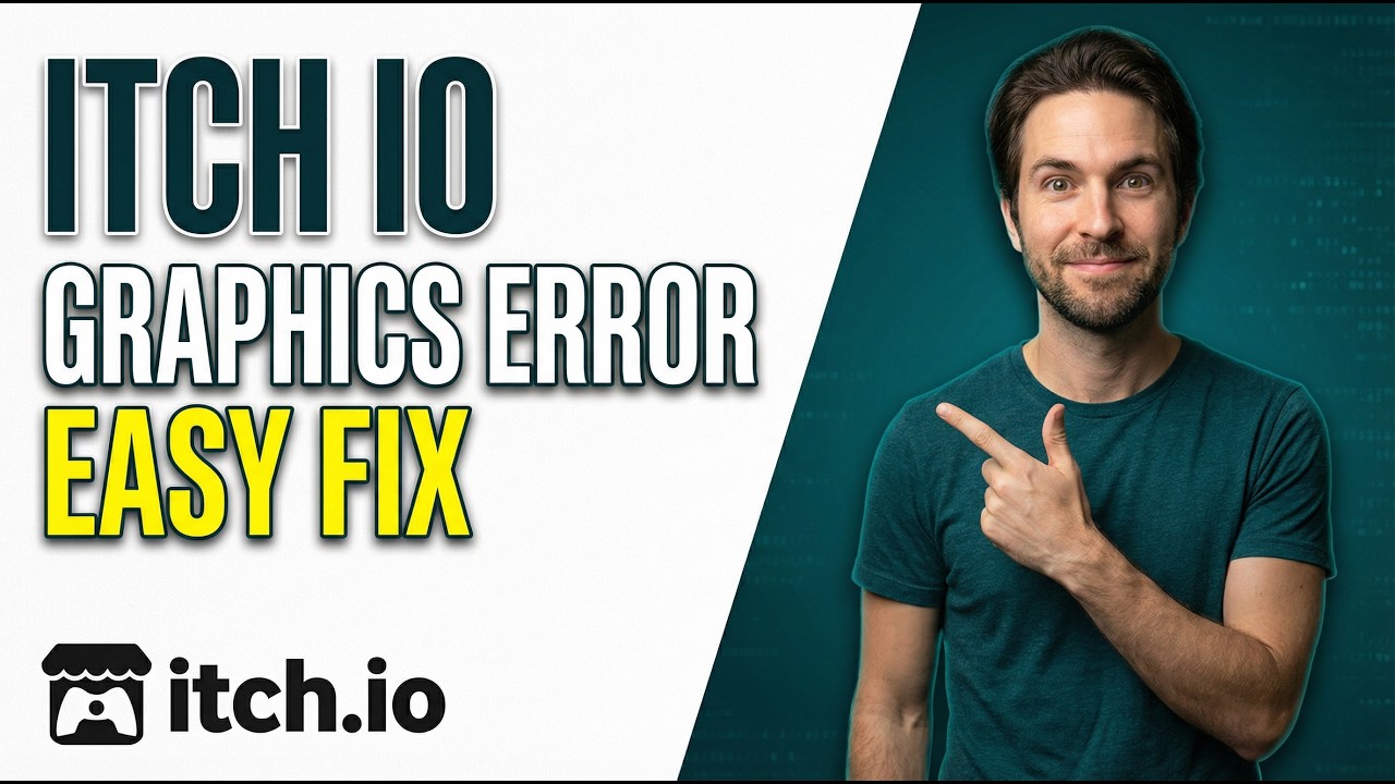 Itch.Io Graphics Error (Easy Fix Guide) - YouTube