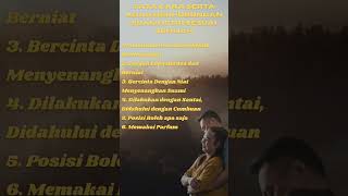 adab berhubungan suami istri sesuai sunnah