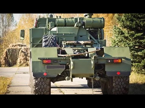 Бейне: БАЗ-6402 сынақ дискісі, SAM S-400 тракторы «Триумф»