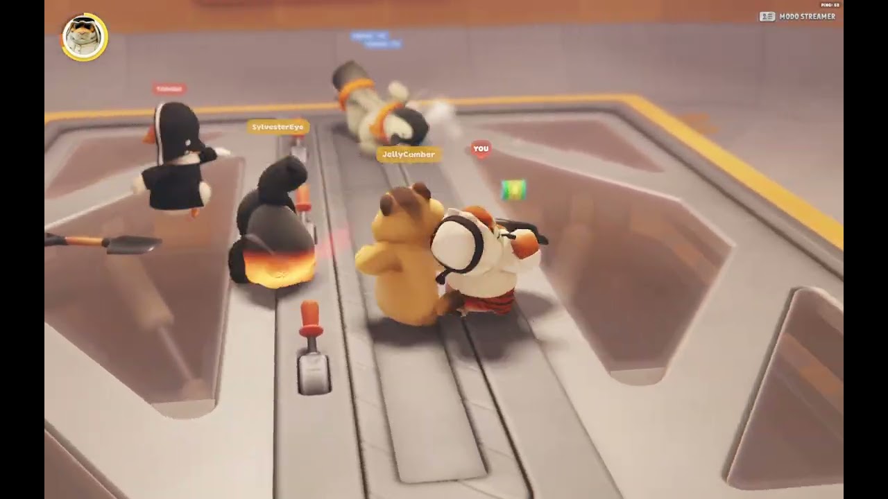 Party animals con amigos violentos