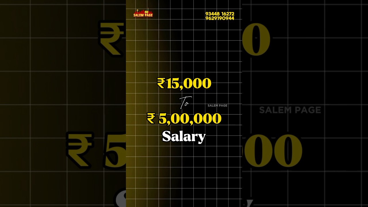 Nama Salem La Upto 5L Salary Oda IT Job Kedaikuma 🤯🤗💯 |