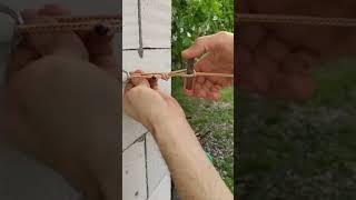 How to Make Your Clothesline Taut With This Clever Knot Hack