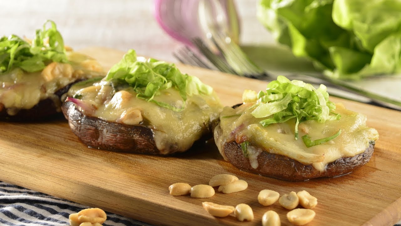 Portobellos Rellenos de Lechuga Francesa Gratinada YouTube