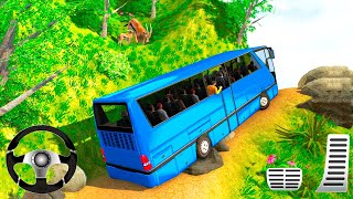 Offroad Coach Bus Game Simulator 2022 - Offroad Tourist Bus Driving Mountain | Android GamePlay screenshot 5