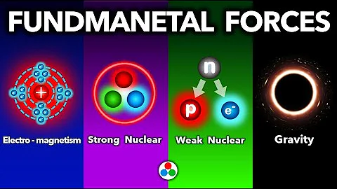 The 4 Forces Explained | Electro-magnetism, Strong, Weak and Gravity