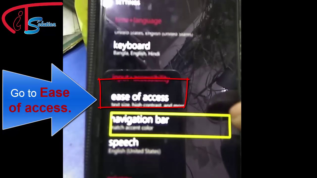 How to turn off narrator in Windows Phone 8 if the volume key is not working - YouTube