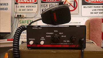 Code 3 V-CON 3692 Siren