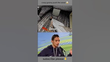 crazy granny push the sever 🤯 #game #horror #short #video #granny #tips