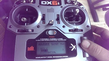 350 QX3 Stagility and Agility mode programming on DX6i